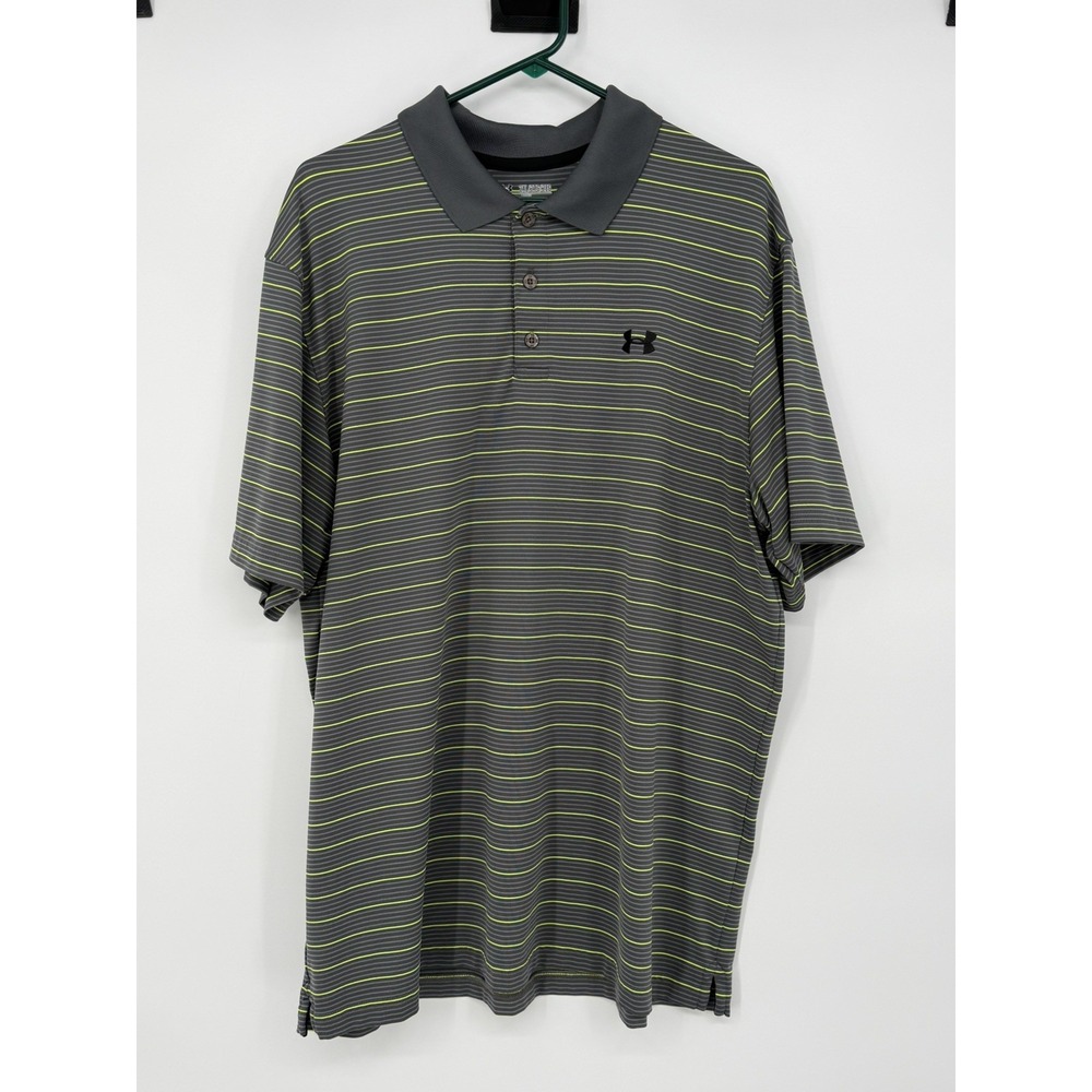 Under Armour Men's Loose Heat Gear Short Sleeve Polo 2XL